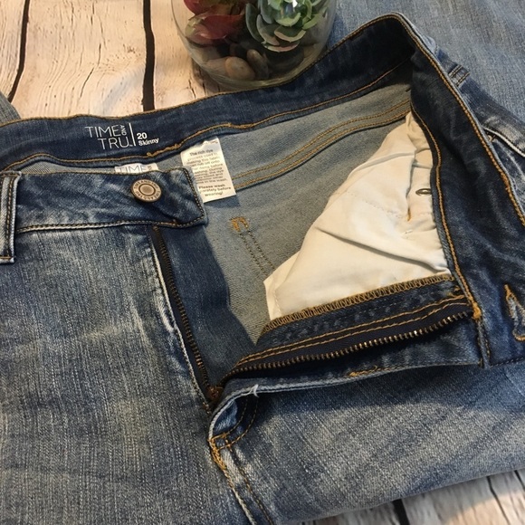 Time and Tru stone skinny jeans - Size 20 - Picture 2 of 8